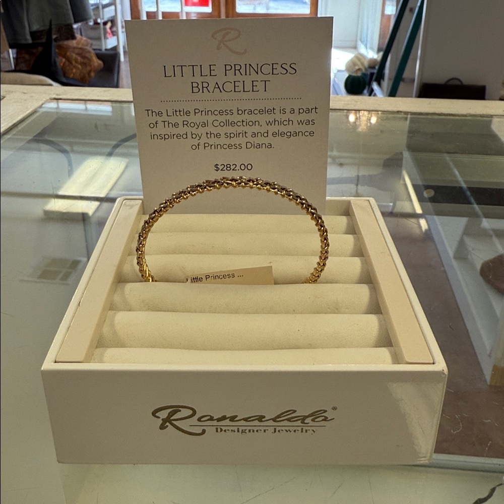 Ronaldo Designer Jewelry Gold Bracelet